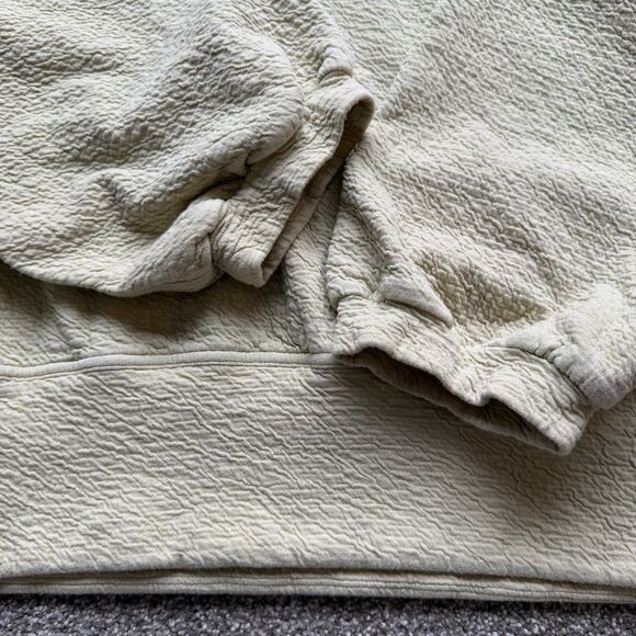 LULULEMON TEXTURED CREWNECK PULLOVER SWEATER DEW GREEN SHIRT WOMENS 12 - Picture 4 of 8